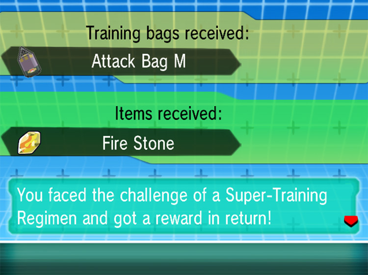 Obtaining a Fire Stone from Secret Super Training / Pokémon Omega Ruby and Alpha Sapphire