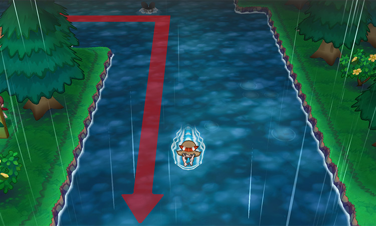 Surfing downstream / Pokémon Omega Ruby and Alpha Sapphire