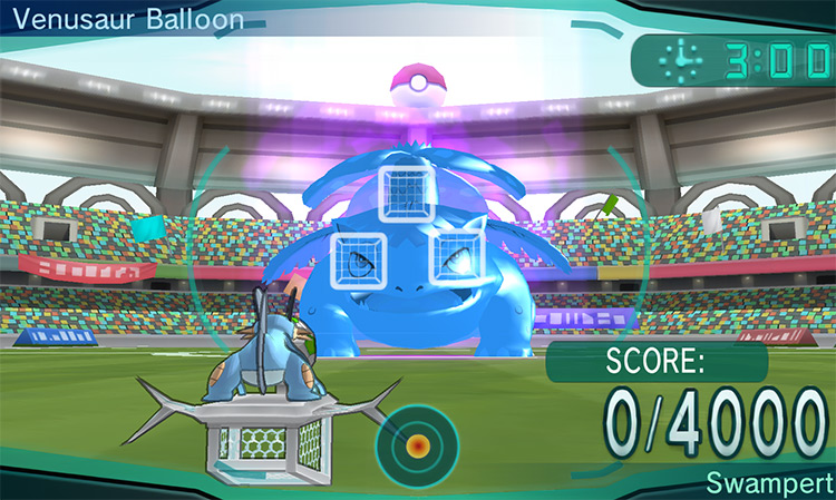 Training against a Venusaur Balloon / Pokémon Omega Ruby and Alpha Sapphire