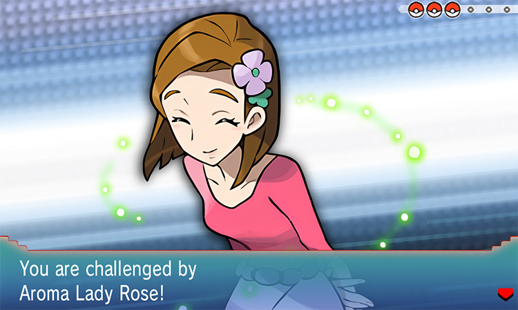Challenging Aroma Lady Rose / Pokémon Omega Ruby and Alpha Sapphire