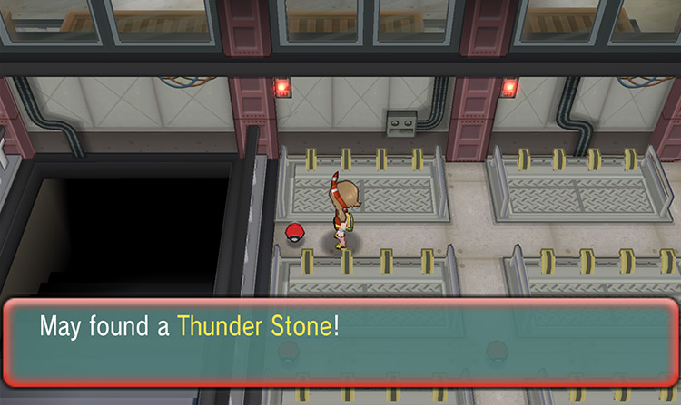 A Thunder Stone in New Mauville / Pokémon Omega Ruby and Alpha Sapphire