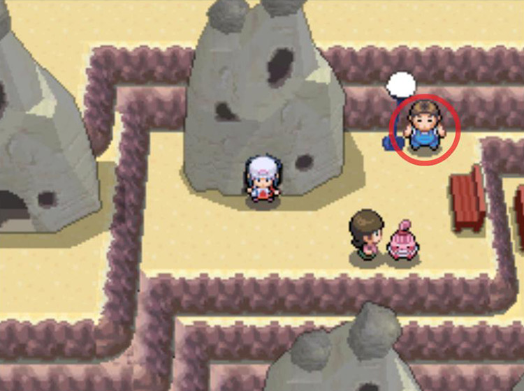Identifying the Berry and Accessories Man in Amity Square / Pokémon Platinum