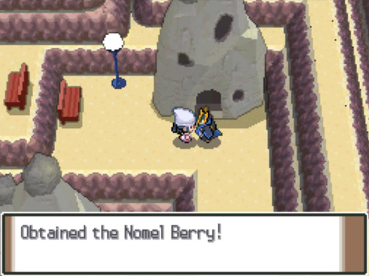 Receiving a Nomel Berry from Empoleon / Pokémon Platinum