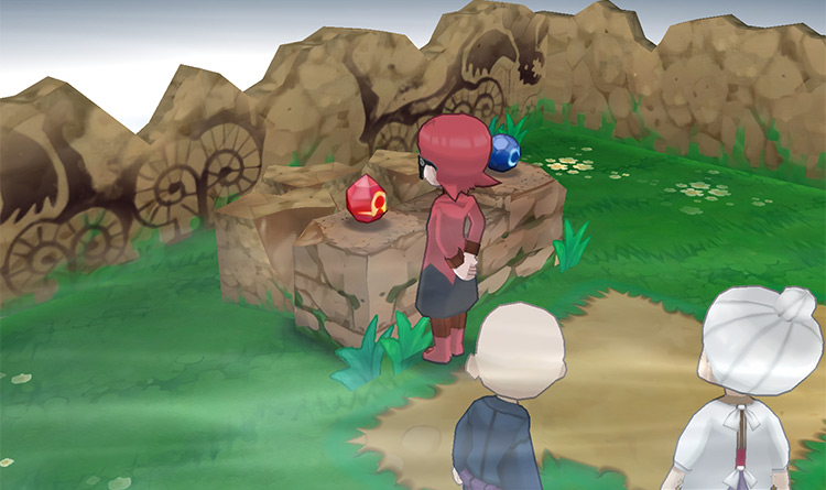 Magma Leader Maxie stealing the Red Orb / Pokémon Omega Ruby and Alpha Sapphire