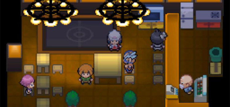 Inside the Battleground in Pokémon Platinum