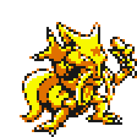 Kadabra (Lv. 31) / Pokémon Yellow