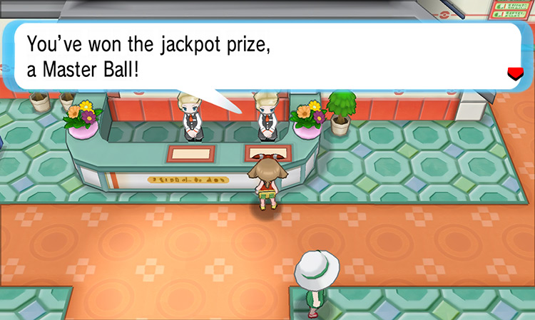 Winning a Master Ball from the Lottery / Pokémon ORAS