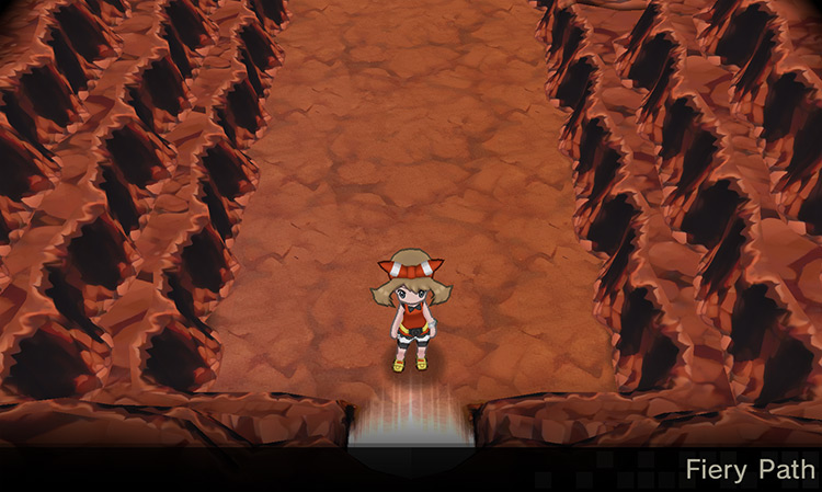 Inside Fiery Path / Pokémon ORAS