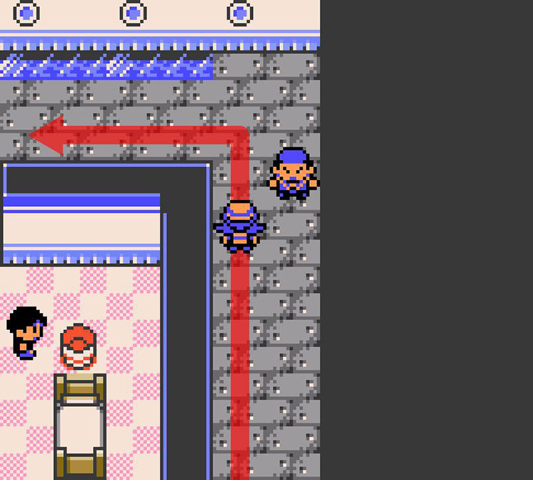 Advancing further into the lower deck / Pokémon Crystal