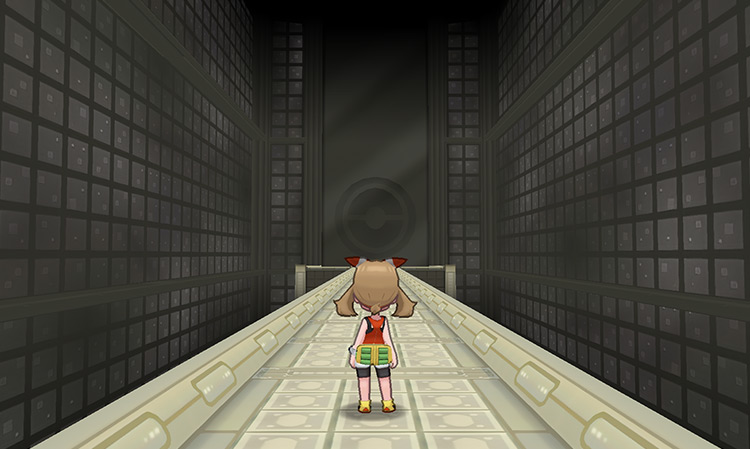 Hallway that leads to the Champion’s room / Pokémon ORAS