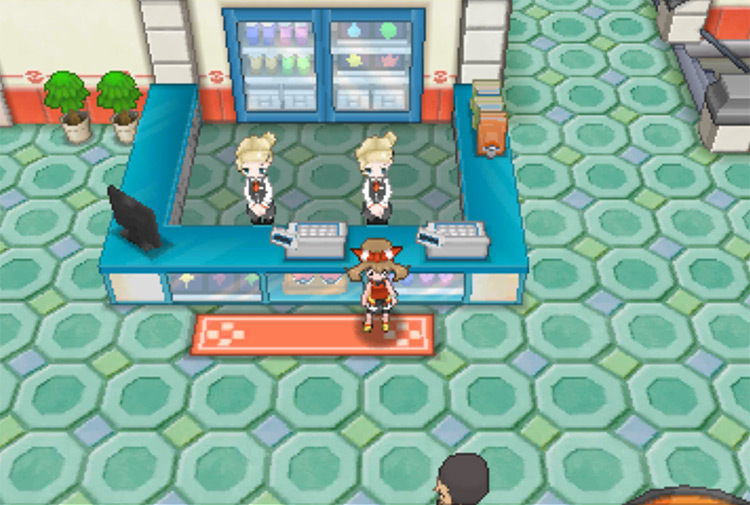 Second floor of the Lilycove Department Store / Pokémon Omega Ruby and Alpha Sapphire