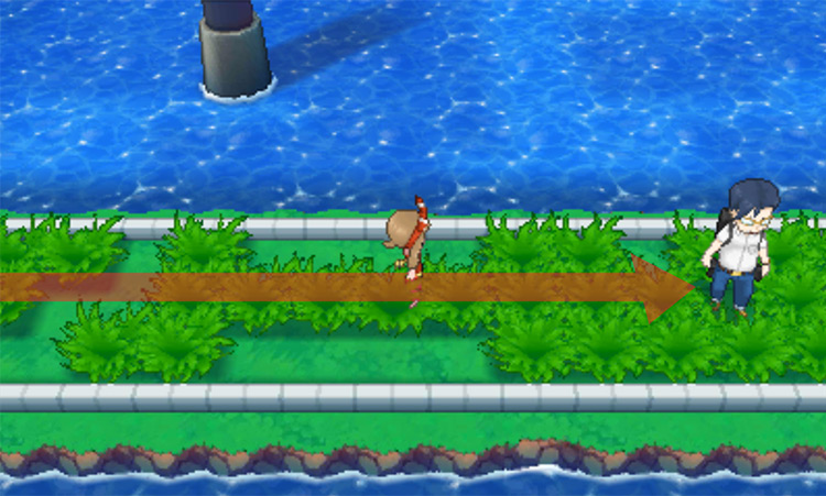 Collector Edwin’s location / Pokémon Omega Ruby and Alpha Sapphire