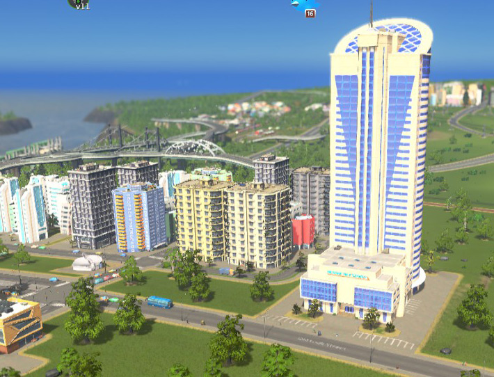 The Transport Tower / Cities: Skylines