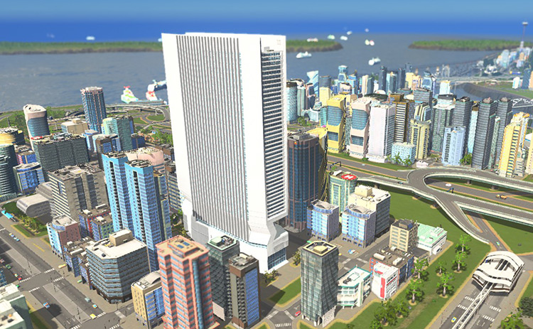 The High Interest Tower / Cities: Skylines