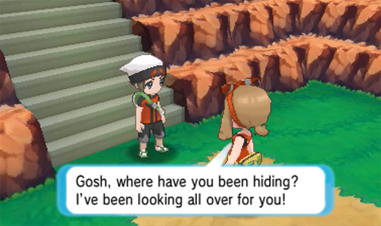 Meeting up with your Rival / Pokémon ORAS