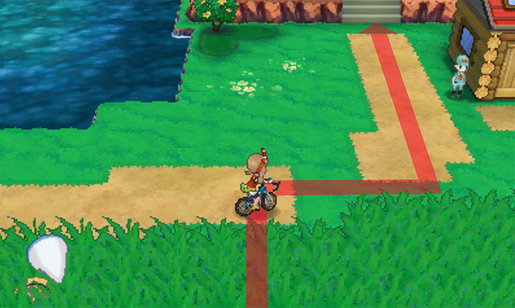 Biking near the rest house / Pokémon ORAS