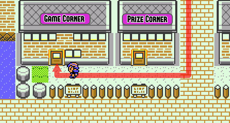 Game Corner in Celadon City (outside) / Pokémon Crystal