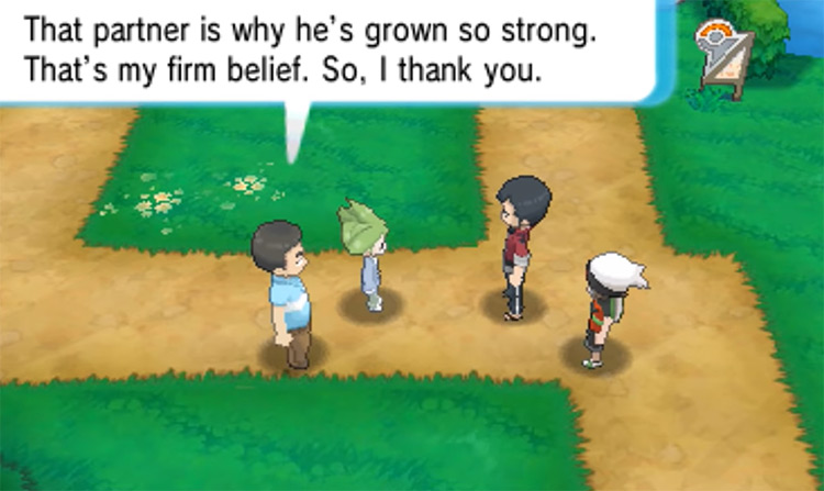 Meeting Wally and his father / Pokémon ORAS