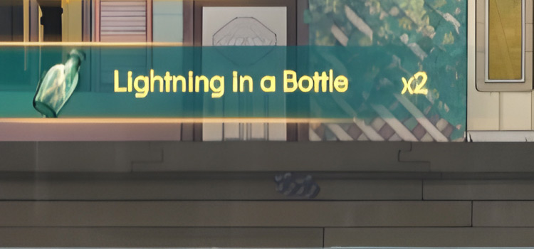 Getting x2 lightnings in a bottle
