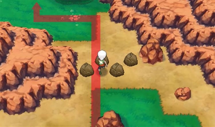 Using Rock Smash to pass through / Pokémon ORAS