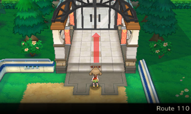 The entrance to Mauville City / Pokémon ORAS