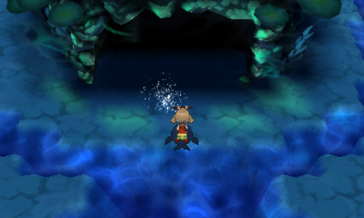 Seafloor Cavern’s entrance / Pokémon ORAS
