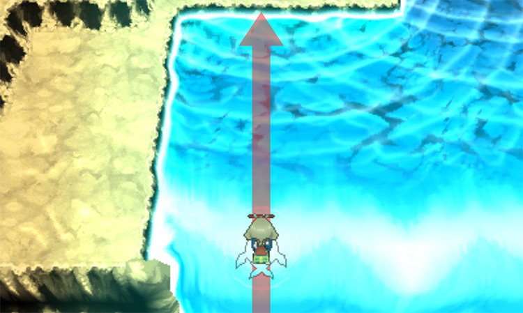 Using Waterfall to access the upper levels of Meteor Falls / Pokémon Omega Ruby and Alpha Sapphire