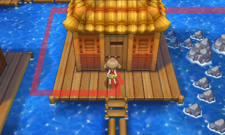 The southeastern house in Pacifidlog Town / Pokémon Omega Ruby and Alpha Sapphire