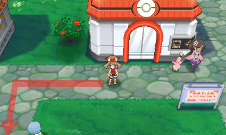 Mossdeep City’s Pokémon Center / Pokémon Omega Ruby and Alpha Sapphire