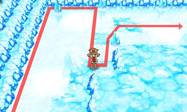 How to solve the second ice puzzle (2/2) / Pokémon Omega Ruby and Alpha Sapphire