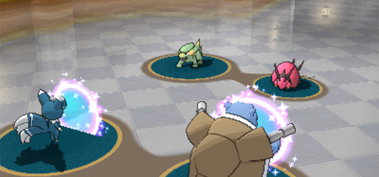 Using Light Screen in battle (Pokémon Alpha Sapphire)