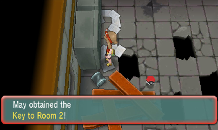 Obtaining the Key to Room 2 / Pokémon Omega Ruby and Alpha Sapphire