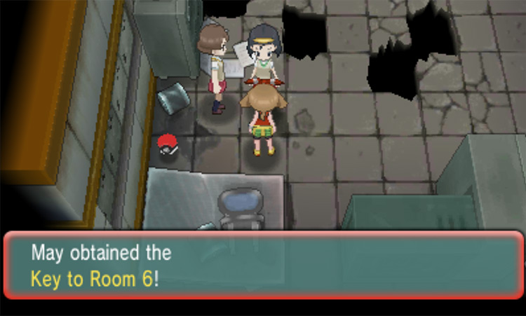 Obtaining the Key to Room 6 / Pokémon Omega Ruby and Alpha Sapphire