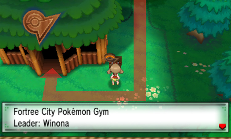 The location of TM19 Roost / Pokémon Omega Ruby and Alpha Sapphire