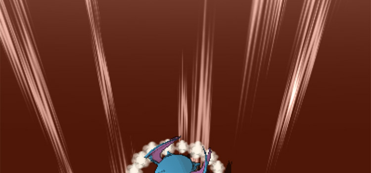 Using Smack Down in battle (Pokémon Alpha Sapphire)