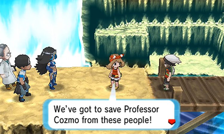 Encountering Team Aqua inside Meteor Falls / Pokémon Omega Ruby and Alpha Sapphire