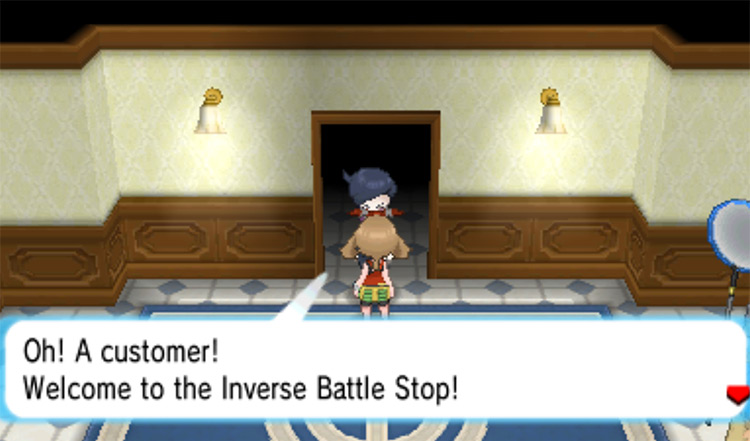 Inver challenging you to an Inverse Battle / Pokémon ORAS