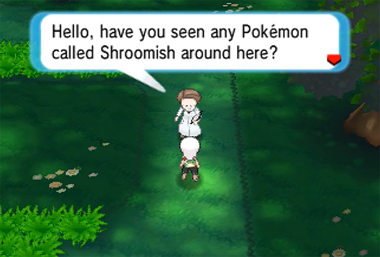 Talking to the Devon scientist / Pokémon ORAS