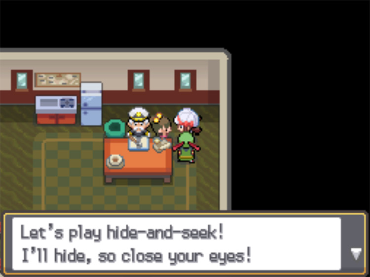 The missing granddaughter / Pokemon HGSS