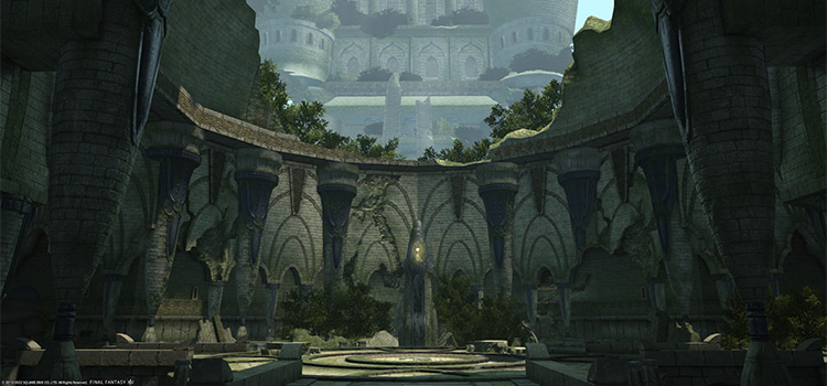 Inside The Wanderers Palace in FFXIV