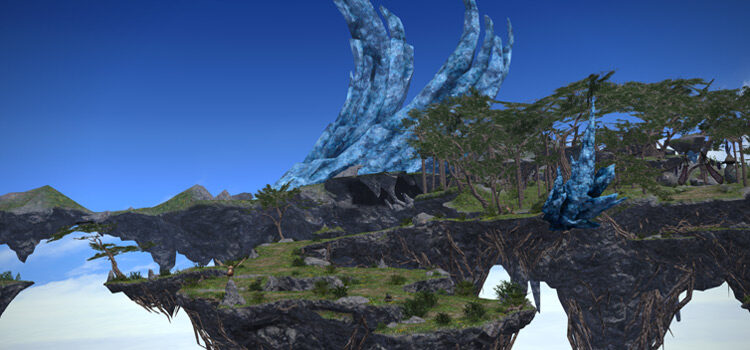 Neverreap Dungeon Exterior Screenshot (FFXIV)