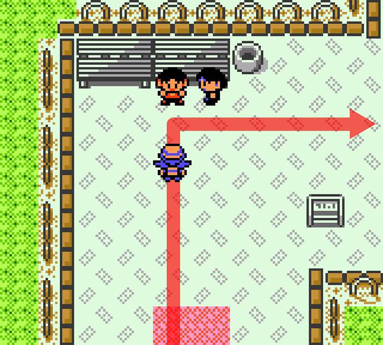 Entering the National Park from Route 35. / Pokémon Crystal