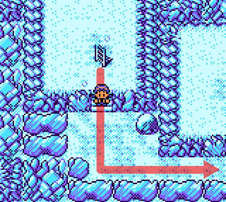 Ice Path B1F. / Pokémon Crystal