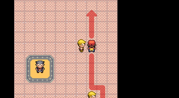 Continue to make your way north as far as possible / Pokémon FireRed and LeafGreen