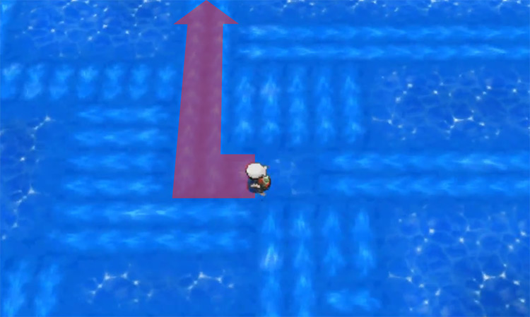 The next water current to Surf on / Pokémon Omega Ruby and Alpha Sapphire