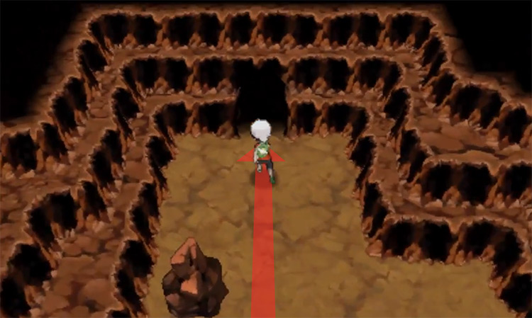 North exit of the room / Pokémon Omega Ruby and Alpha Sapphire