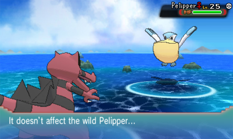 Flying-type Pokémon are unaffected by Earthquake / Pokémon Omega Ruby and Alpha Sapphire