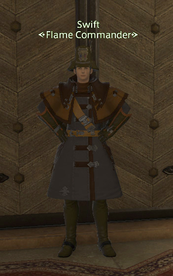 Flame Commander Swift in Ul’dah - Steps of Nald screenshot / Final Fantasy XIV