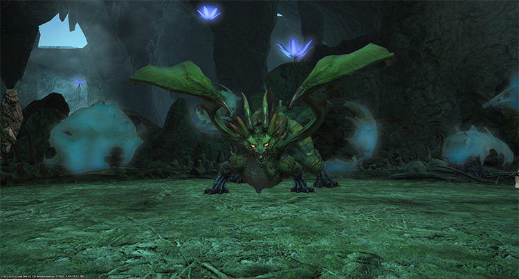 The dragon Aiatar / Final Fantasy XIV