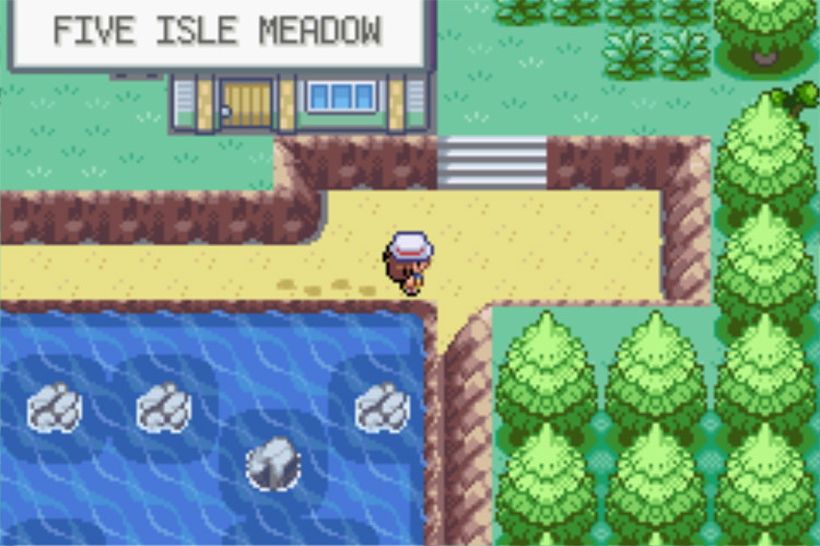 Entering Five Isle Meadow / Pokemon FRLG